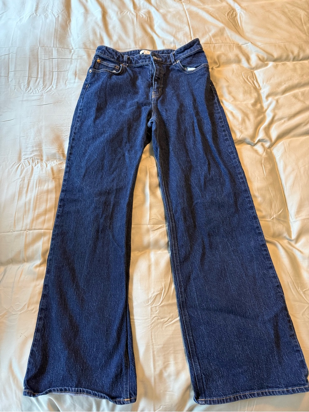 H&M Highrise Wideleg Jeans Women